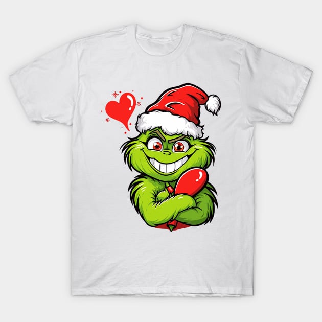 grinch T-Shirt by piratesnow